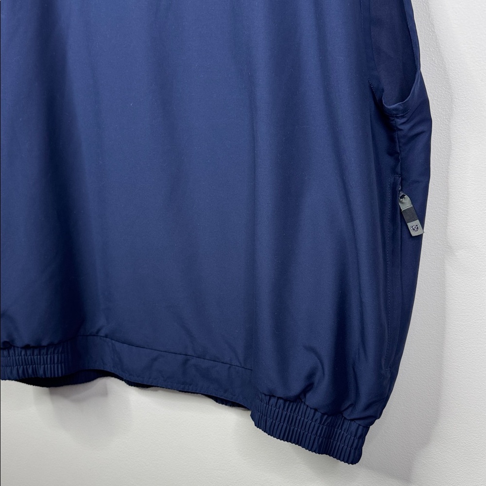 Nike Golf Men's Size XXL Navy Blue Sleeveless Windbreaker V-Neck Vest - Picture 4 of 6